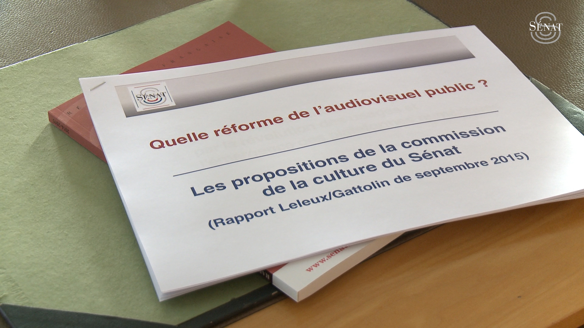 Audiovisuel public : Présentation du rapport de la commission de la culture